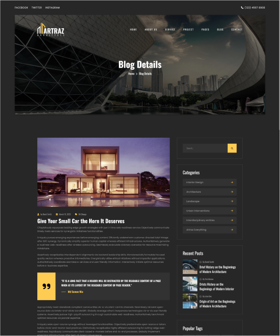 Blog Details