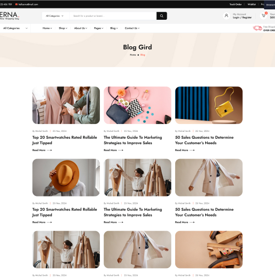 Blog grid