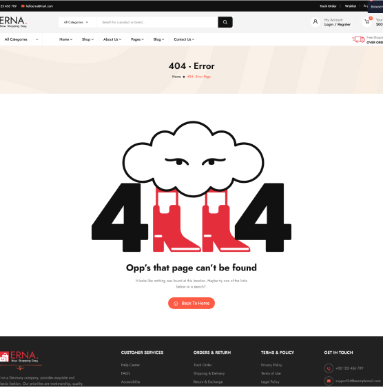Error Page