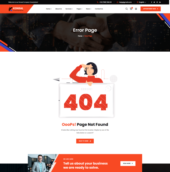 Error Page