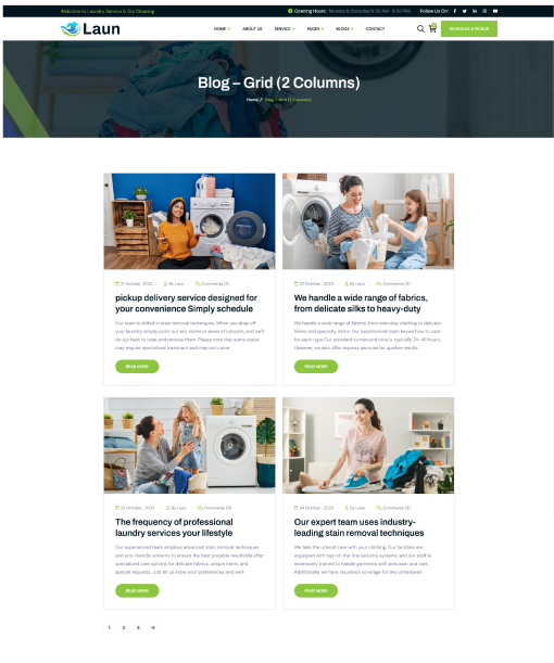 Blog – Grid (2 Columns)