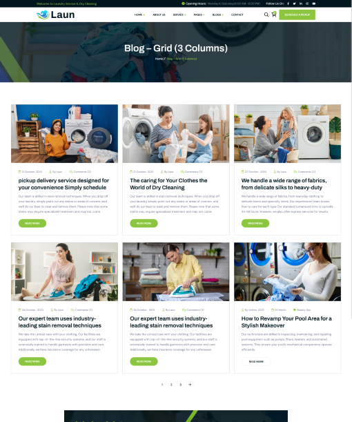Blog – Grid (3 Columns)