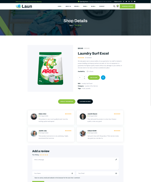 Shop Details