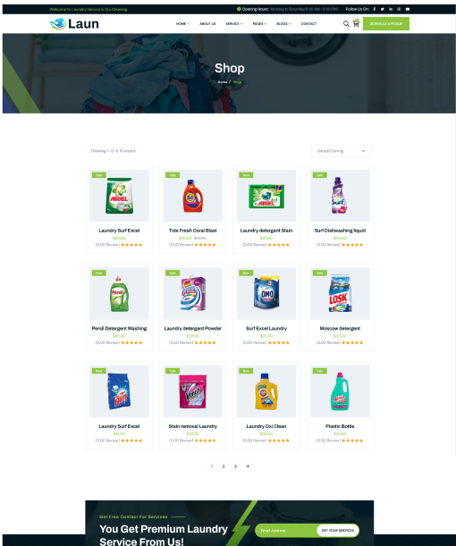 Shop Page