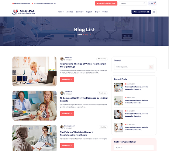 Blog List