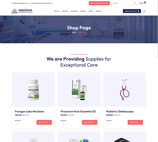 Shop Page