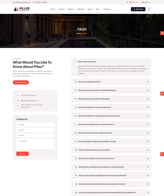 Faq Page