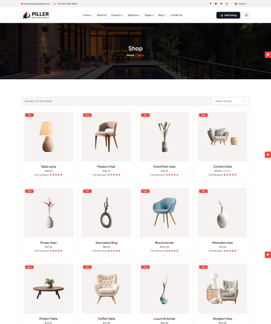 Shop Page