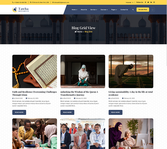 Blog Grid