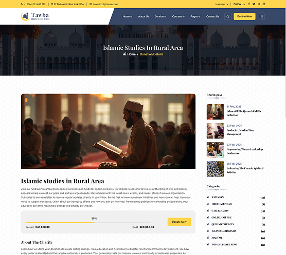 Charity Details