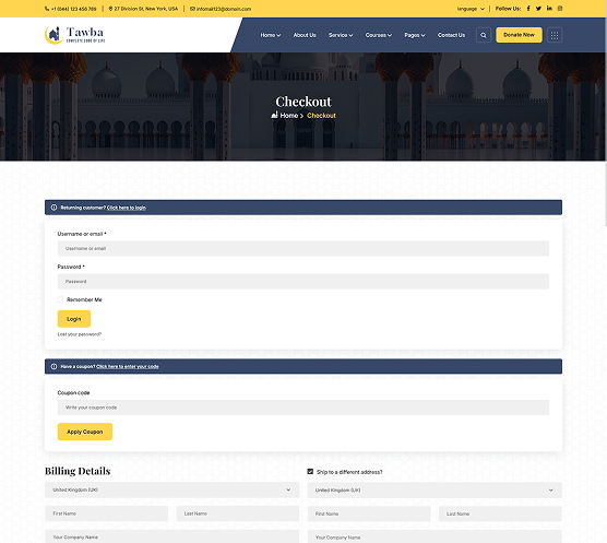 Checkout